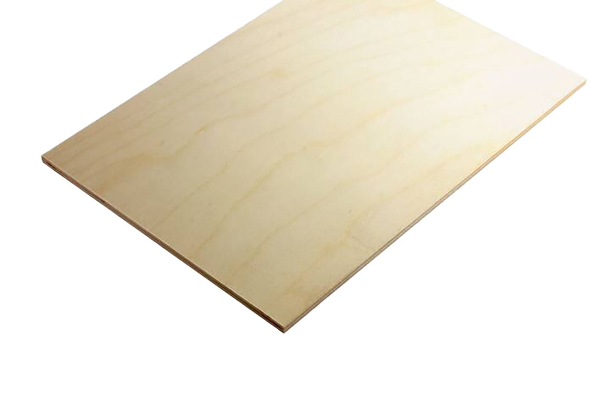 Lasersheets 10 x A4 6mm Berken multiplex | 210 x 297 mm | Value pack | Voor lasersnijden, modelbouw, hobby, CNC, pyrografie