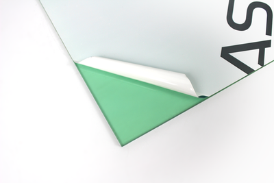 Acrylaat transparant glas-look 3 mm sheet, 1 st. à 120 x 60 cm