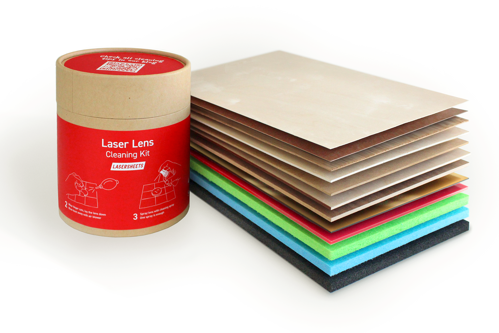 Lasersheets Proefpakket: Ontdek je Lasermaterialen | CO₂ &