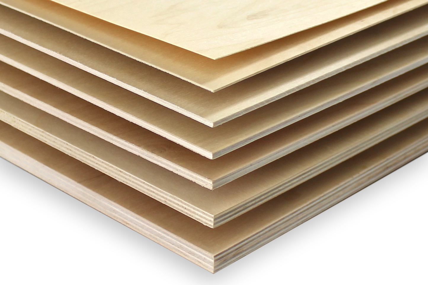 Lasersheets 10 x A4 6mm Berken multiplex | 210 x 297 mm | Value pack | Voor lasersnijden, modelbouw, hobby, CNC, pyrografie