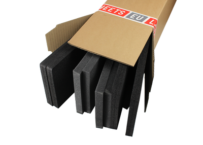 Bundel diverse schuimstroken mixpakket materiaal voor lasersnijden | Lasersheets