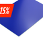 Economy graveerplaat 1.5 mm blauw met witte kern - Lasersheets - sale 15%
