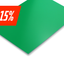 Economy graveerplaat 1.5 mm groen met witte kern - Lasersheets - sale 15%