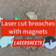 Broche-magneten (5 sets)