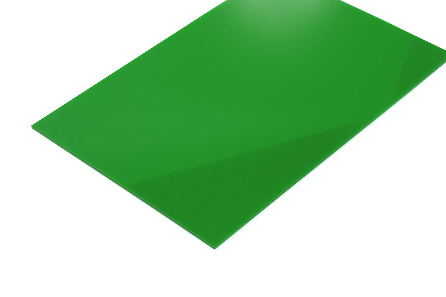 Acrylaat ondoorzichtig glans 3.0 mm groen - Lasersheets