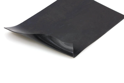 CR rubber 1.0 mm zwart - Lasersheets