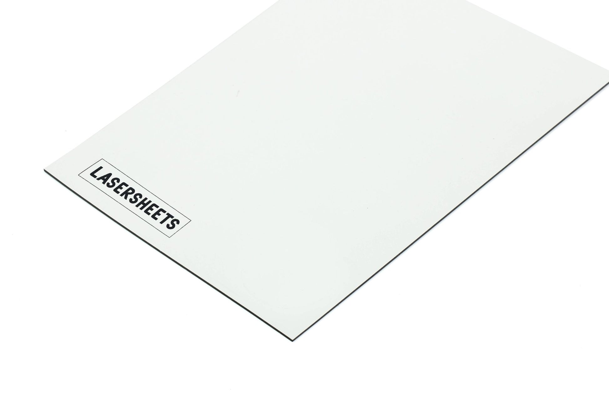 Graveerplaat 1.6 mm wit-zwart - Lasersheets