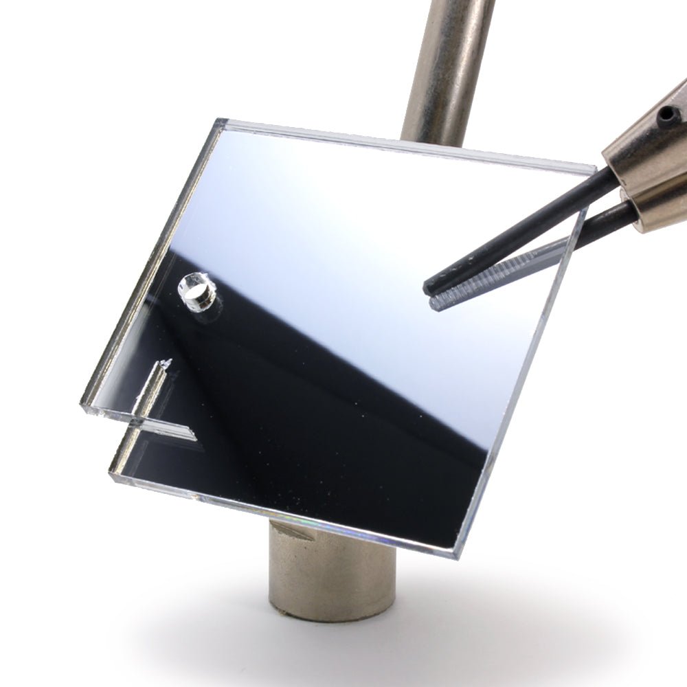 Spiegel-acrylaat 3.0 mm antraciet - Lasersheets